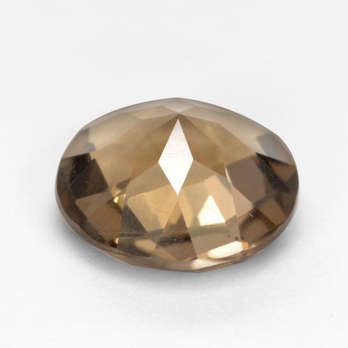 Quarzo fumé Marrone medio-scuro naturale da 1.91 ct, Taglio rotondo, VS
