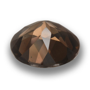 Quarzo fumé Marrone medio naturale da 11.79 ct, Taglio rotondo, VS