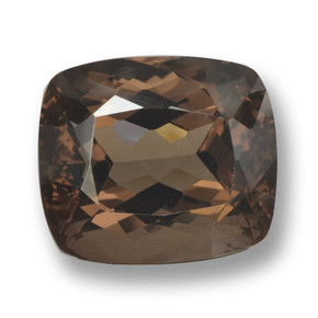 Quarzo fumé Marrone naturale da 34.71 ct, Taglio a cuscino, VVS