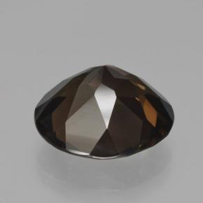 Quarzo fumé naturale marrone da 10,02 ct, taglio rotondo, VVS-VS