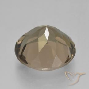 Quarzo fumé legno marrone Wood naturale da 5.05 ct, Rotondo, VS