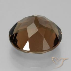Quarzo fumé Marrone medio naturale da 7.46 ct, Rotondo, VS