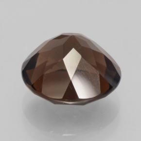 Quarzo fumé naturale marrone da 4,83 ct, taglio rotondo, VVS-VS