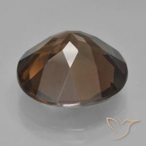 Quarzo fumè Marrone medio naturale da 7.45 ct, Rotondo, VS