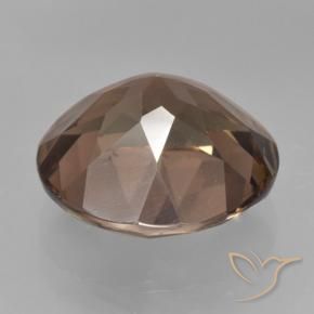 Quarzo fumé Marrone caldo naturale da 6.62 ct, Rotondo, VS