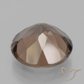 Quarzo fumè Marrone medio naturale da 6.59 ct, Rotondo, VVS-VS