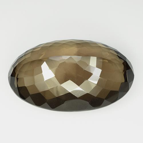 Quarzo fumé Marrone Noce naturale da 106.13 ct, Taglio ovale, IF