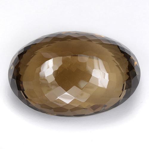 Quarzo fumé Marrone naturale da 94.99 ct, Taglio ovale, IF