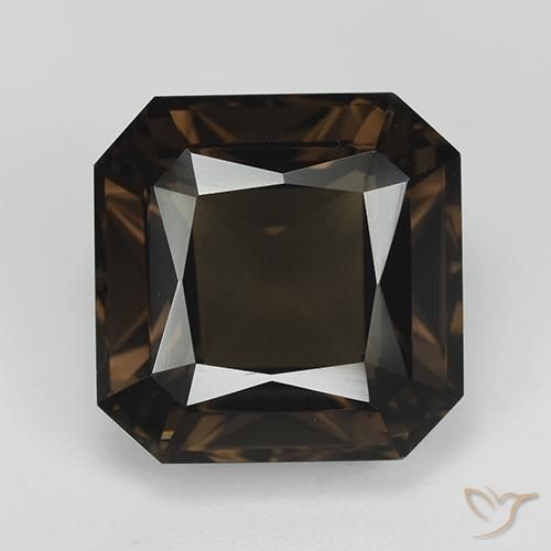 Quarzo fumè Marrone naturale da 11.91 ct, Ottagonale / Taglio smeraldo, VVS