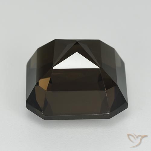 Quarzo fumè Marrone naturale da 11.91 ct, Ottagonale / Taglio smeraldo, VVS