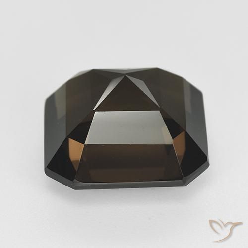 Quarzo fumè Marrone medio naturale da 12.19 ct, Ottagonale / Taglio smeraldo, VVS