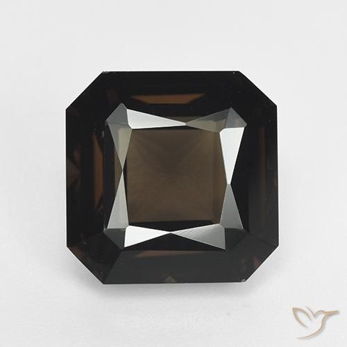 Quarzo fumè Marrone scuro naturale da 7.54 ct, Ottagonale / Taglio smeraldo, VVS