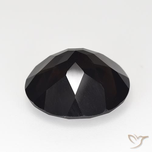 Quarzo fumé Marrone scuro naturale da 11.30 ct, Rotondo, VVS-VS