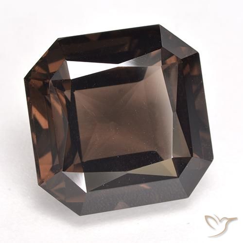 Quarzo fumé Marrone naturale da 9.88 ct, Ottagonale / Taglio smeraldo, VVS-VS