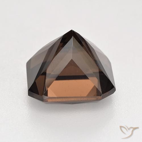 Quarzo fumé Marrone scuro naturale da 6.08 ct, Ottagonale / Taglio smeraldo, VVS-VS