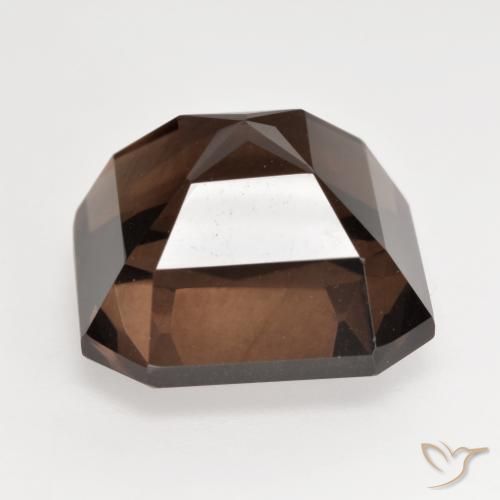 Quarzo fumé Marrone naturale da 10.14 ct, Ottagonale / Taglio smeraldo, VS