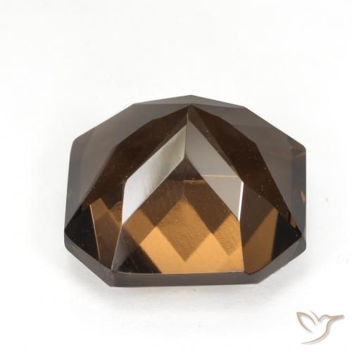 Quarzo fumè Marrone naturale da 8.41 ct, Ottagonale / Taglio smeraldo, VVS