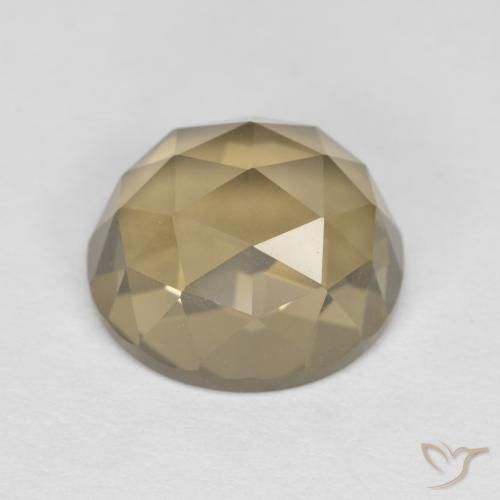4.97ct Naturale marrone moka Quarzo fumè, Ovale, VVS-VS