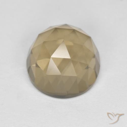 Quarzo fumé marrone moka naturale da 4.97 ct, Ovale, VVS-VS