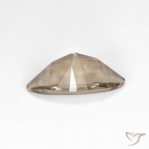 Quarzo fumé Moka chiaro naturale da 2.48 ct, Taglio marquise, VVS