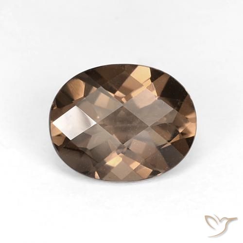 2.52ct Naturale Marrone medio Quarzo fumè, Ovale, VS