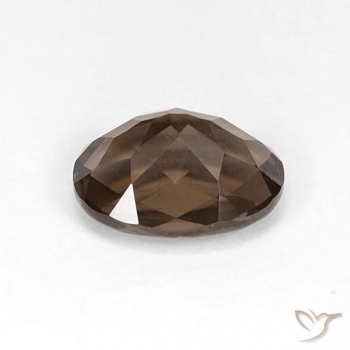 Quarzo fumé Marrone medio naturale da 2.52 ct, Ovale, VS