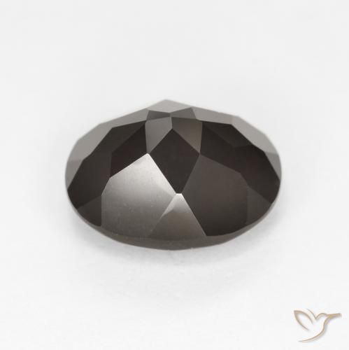 Quarzo fumé Marrone cioccolato naturale da 2.61 ct, Ovale, VVS