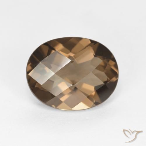 2.48ct Naturale Marrone caldo Quarzo fumè, Ovale, VVS