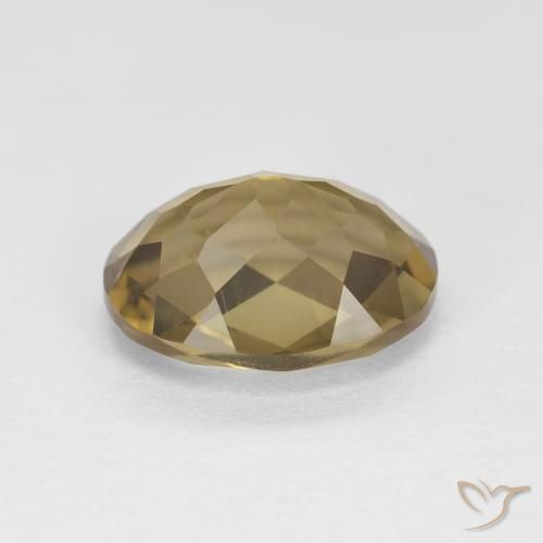 Quarzo fumé Caffè Marrone naturale da 2.43 ct, Ovale, VVS