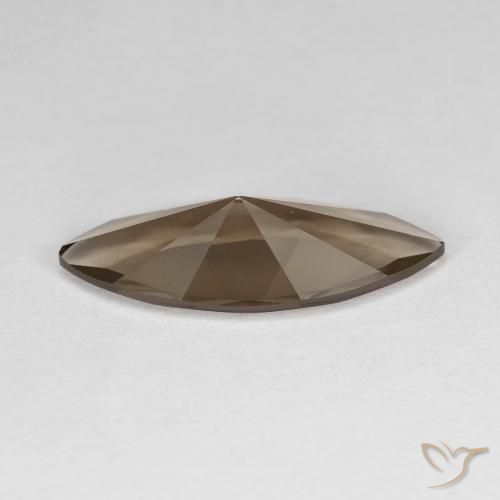 Quarzo fumé Marrone caldo naturale da 2.74 ct, Taglio marquise, VVS