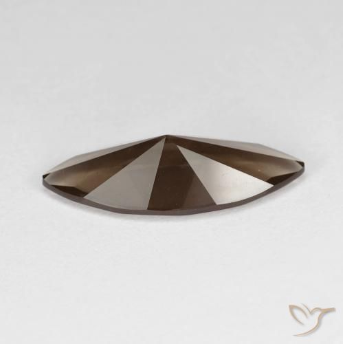 Quarzo fumé ombra marrone naturale da 2.80 ct, Taglio marquise, VVS