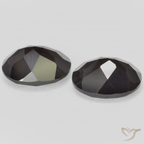Gemme di Quarzo fumè Marrone scuro naturale da 4.84 ct, Ovale, VVS