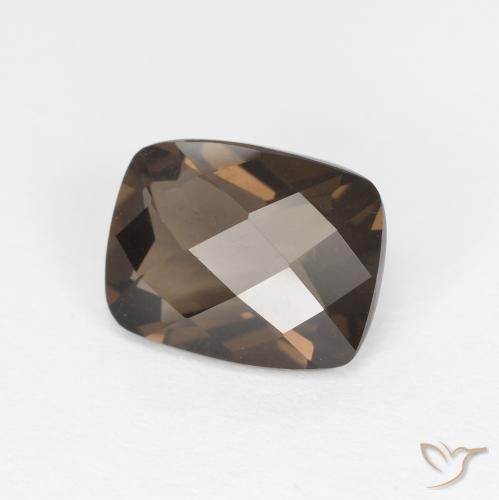 Quarzo fumé Marrone naturale da 1.93 ct, Cuscino, VVS-VS