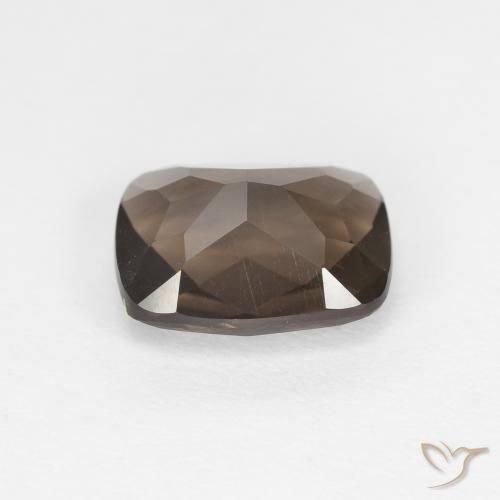 Quarzo fumé Marrone naturale da 1.93 ct, Cuscino, VVS-VS