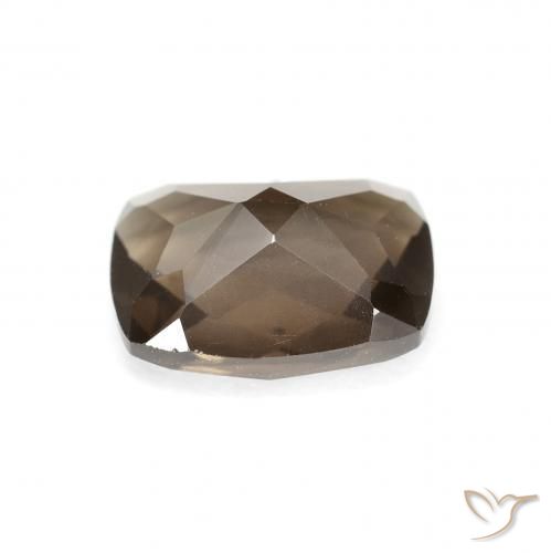 Quarzo fumé Hickory Brown naturale da 1.89 ct, Cuscino, VVS