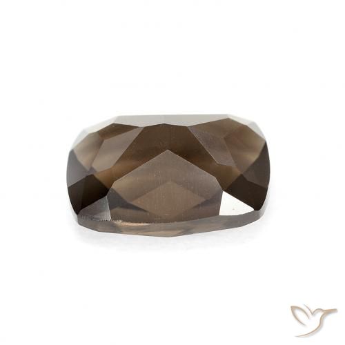Quarzo fumé Marrone caldo naturale da 1.96 ct, Cuscino, VVS