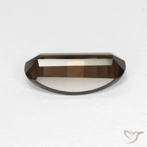 Quarzo fumé Marrone medio naturale da 2.85 ct, Ovale, VVS