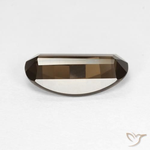 Quarzo fumé Marrone cioccolato naturale da 2.78 ct, Ovale, VVS