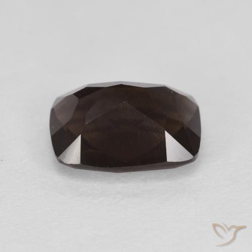 Quarzo fumé Marrone scuro naturale da 1.97 ct, Cuscino, VS