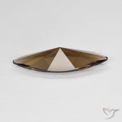 Quarzo fumé Marrone caldo naturale da 2.34 ct, Taglio marquise, VS