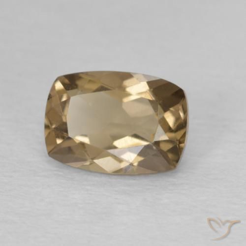 Quarzo fumé Marrone caldo naturale da 0.90 ct, Cuscino, VVS
