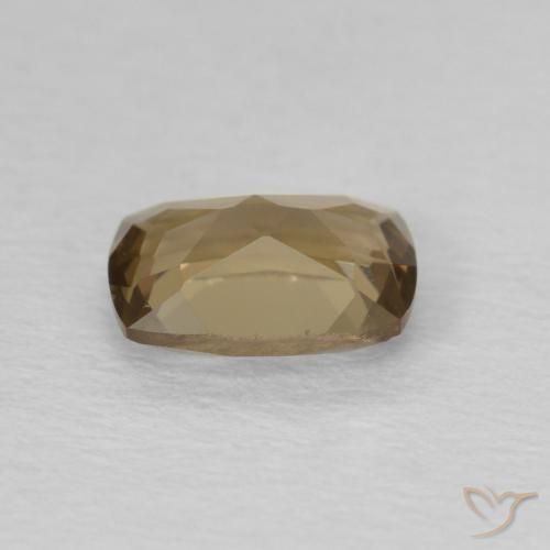 Quarzo fumé marrone moka naturale da 0.81 ct, Cuscino, VVS