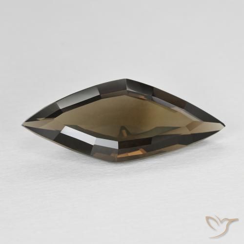 4.99ct Naturale Marrone cioccolato Quarzo fumé, Taglio a fantasia, VVS
