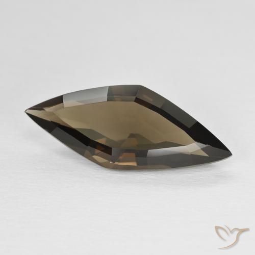 Quarzo fumé Marrone cioccolato naturale da 4.99 ct, Taglio a fantasia, VVS