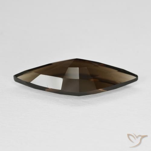 Quarzo fumé Marrone cioccolato naturale da 4.99 ct, Taglio a fantasia, VVS