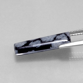 Ossidiana fiocco di neve Fiocco di neve naturale da 3.20 ct, Forma fantasia, Opaco