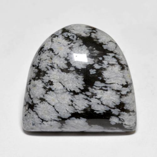 Ossidiana fiocco di neve naturale multicolore da 22,24 ct, forma fantasia, opaco