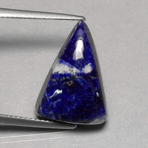 Sodalite Viola Blu naturale da 6.66 ct, Taglio trillion, Opaco
