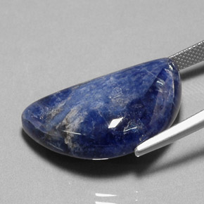 Sodalite Viola Blu naturale da 21.26 ct, Forma fantasia, Opaco