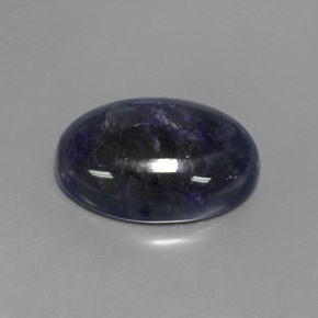 Sodalite Viola Blu naturale da 13.17 ct, Taglio ovale, Opaco